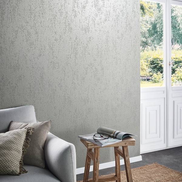 Fotomurale 86547 Effetto metallo Tessuto non tessuto - Beige