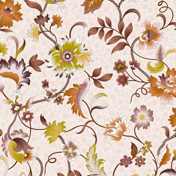 Vliestapete 47646 Floral Vlies - Mehrfarbig