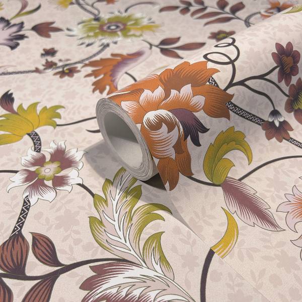 Vliestapete 47646 Floral Vlies - Mehrfarbig