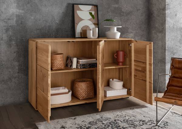 Houten dressoir Mieva wild eikenhout