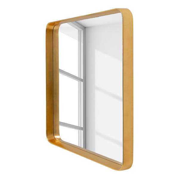 Specchio Vicenza - rettangolare oro - 102 x 102 cm