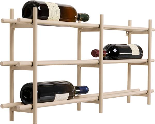 Cantinetta da parete Cape Town metallo, - Beige - 80 x 34 cm