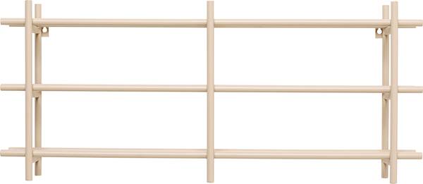 Cantinetta da parete Cape Town metallo, - Beige - 80 x 34 cm