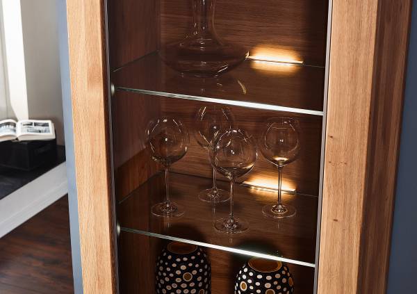 LED-Glaskantenbeleuchtung Woodrow Warmweiß