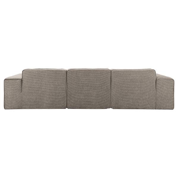 Modulares 3-Sitzer Sofa NORE Vakuumverpackt - Cordstoff Adaja: Taupe