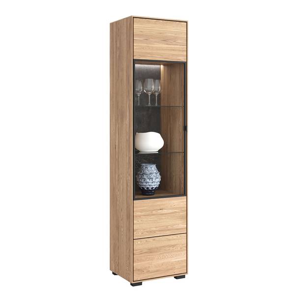 Parete attrezzata di 3 mobili Woodham Rovere parzialmente massello