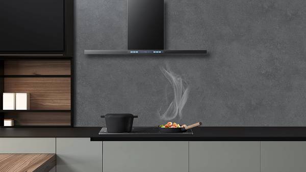 Dunstabzugshaube WT3-90-A+BR Silber