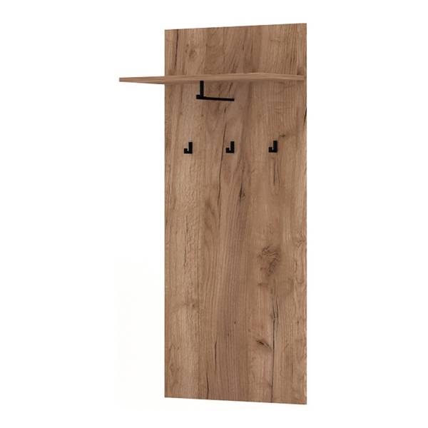 Pannello appendiabiti Boovo Effetto quercia scuro