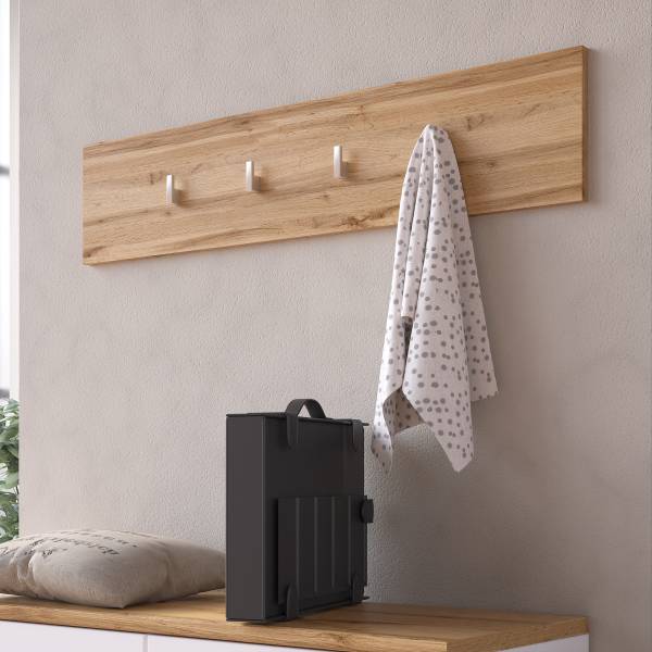Patère Cimadu Décor chêne wotan