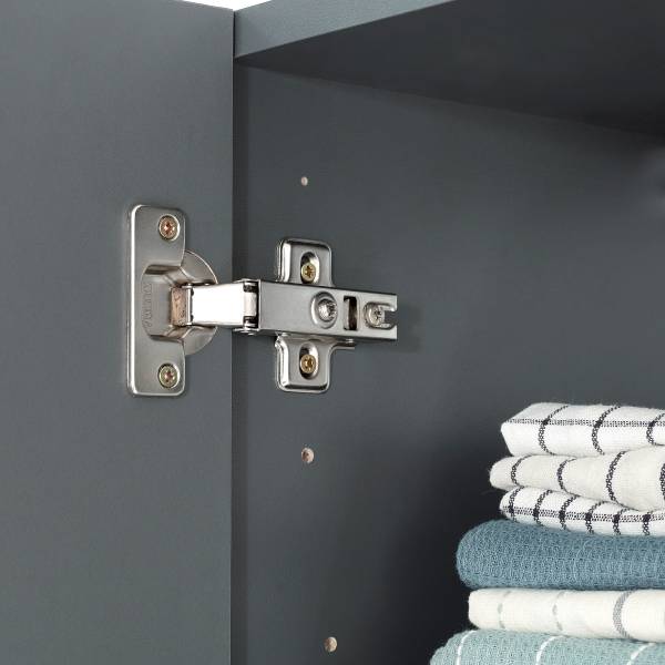 Cuisine premium Oliver 340 cm Gris - Sans électroménager