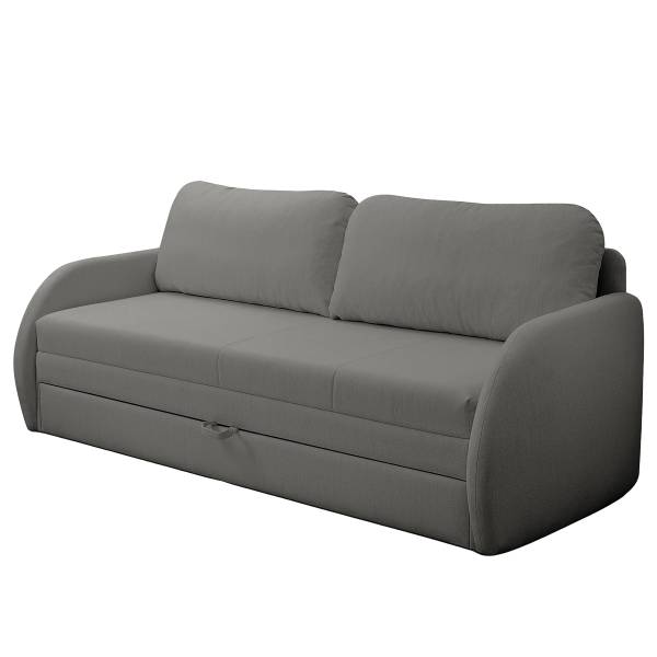Divano letto Diego Tessuto Nea: grigio scuro