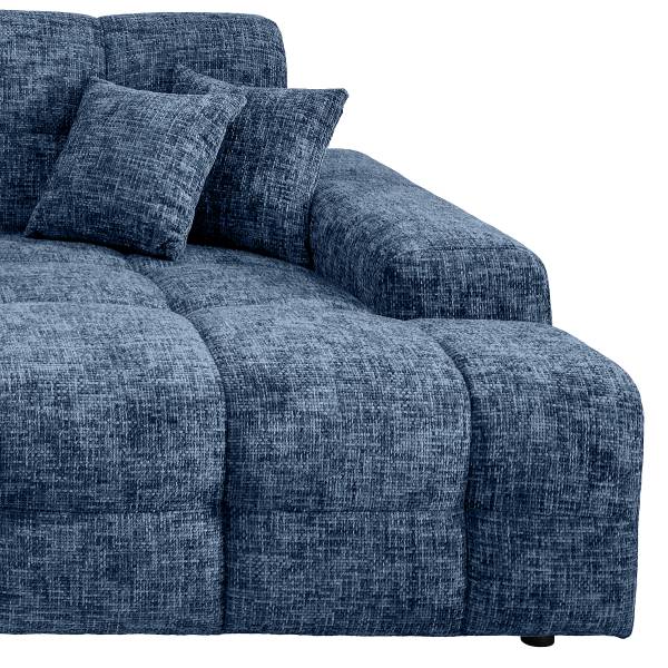 Big-Sofa Dunti Strukturstoff Ruta: Ozeanblau