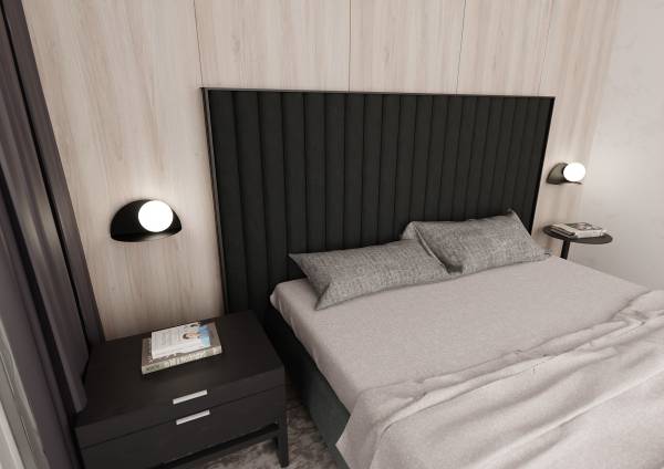 Wandlamp Form type B staal/opaalglas - zwart metaal/wit opaalglas