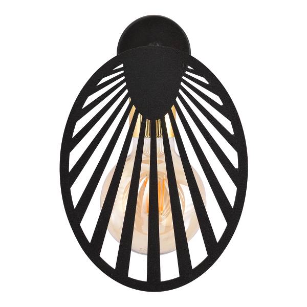 Applique murale Playa Acier - Noir