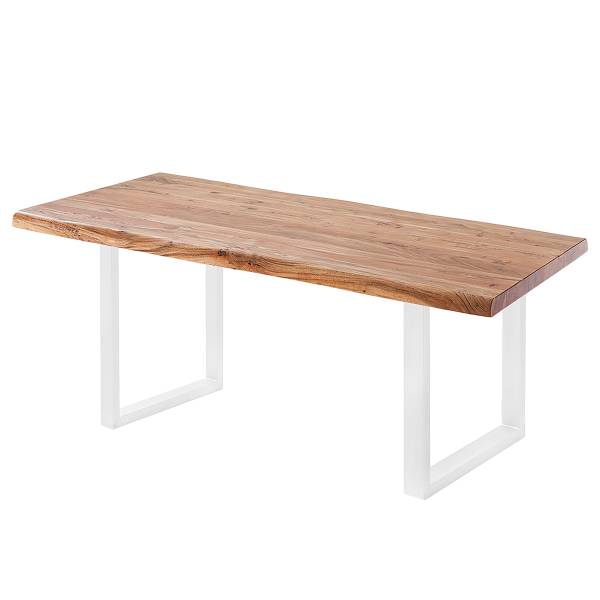 Tavolo in legno massello KAPRA Marrone - Acacia - 140 x 77 x 80 cm