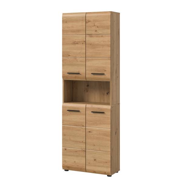 Armoire Amethian Imitation chêne Artisan - Largeur : 60 cm
