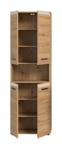Armoire Amethian Imitation chêne Artisan - Largeur : 60 cm
