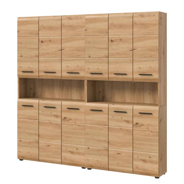 Badset Amethian 2-teilig Kombi E Eiche Artisan Dekor
