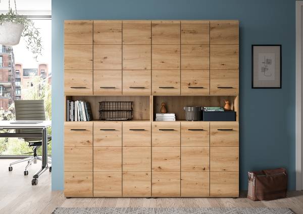 Badset Amethian 2-teilig Kombi E Eiche Artisan Dekor