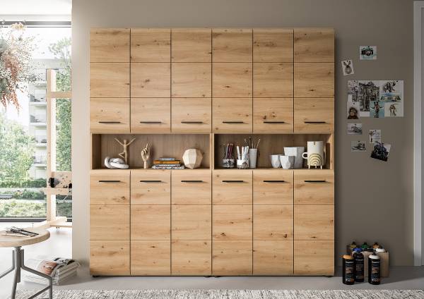 Badset Amethian 2-teilig Kombi E Eiche Artisan Dekor