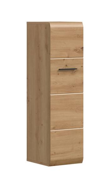 Halfhoge kast Amethian 1 deur Artisan eikenhouten look
