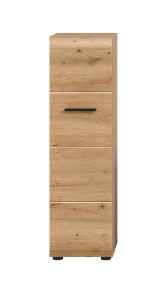 Halfhoge kast Amethian 1 deur Artisan eikenhouten look