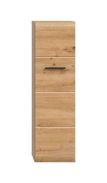 Halfhoge kast Amethian 1 deur Artisan eikenhouten look