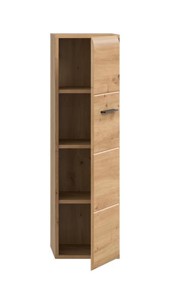 Halfhoge kast Amethian 1 deur Artisan eikenhouten look