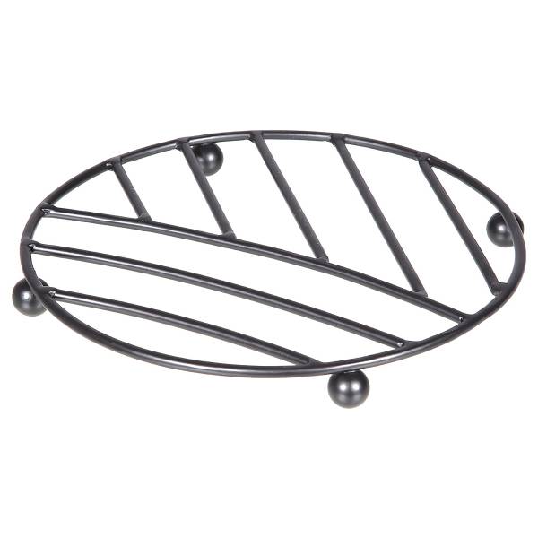 Untersetzer Yudna Eisen - Schwarz