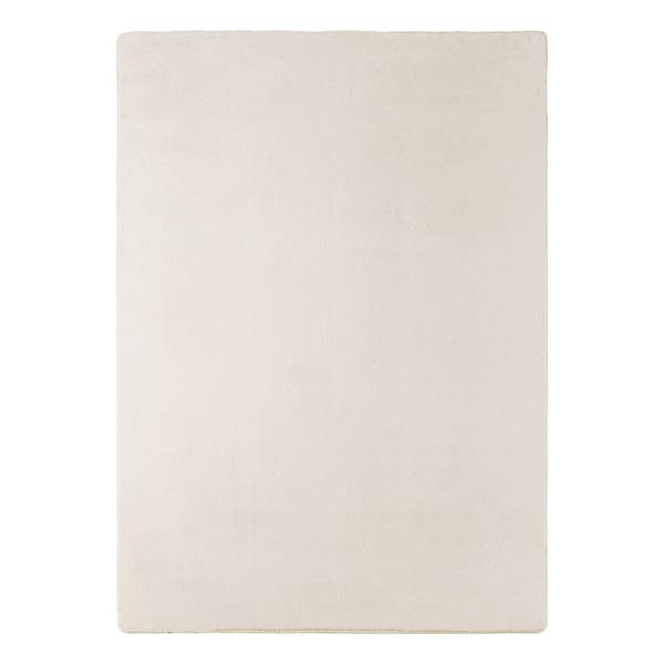 Kurzflorteppich Joy 1400 Filz / Polypropylen - Creme - 120 x 160 cm