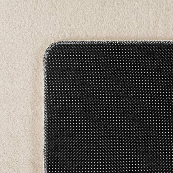 Kurzflorteppich Joy 1400 Filz / Polypropylen - Creme - 120 x 160 cm