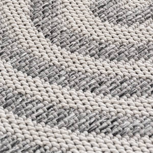 Outdoorteppich Desert 1301 Polypropylen - Grau - 280 x 370 cm