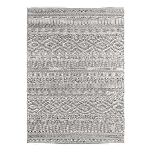 Outdoorteppich Desert 1303 Polypropylen - Grau - 240 x 340 cm