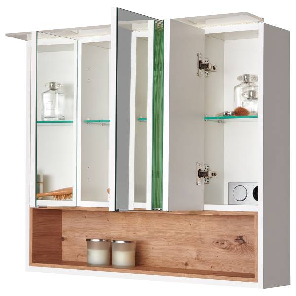 Badset Vastag 3-teilig Holzwerkstoff - 115 x 141 x 47 cm