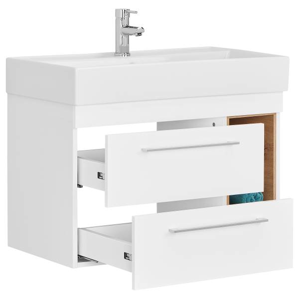 Badset Vastag 3-teilig Holzwerkstoff - 115 x 141 x 47 cm