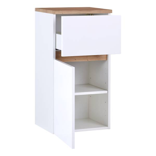 Badset Padosa 5-teilig Waschtisch 80 cm Holzwerkstoff - 160 x 182 x 47 cm
