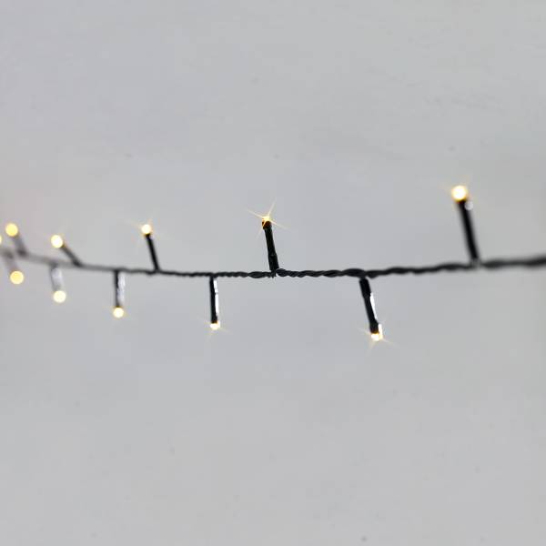 Guirlande lumineuse Suno A PVC - Noir