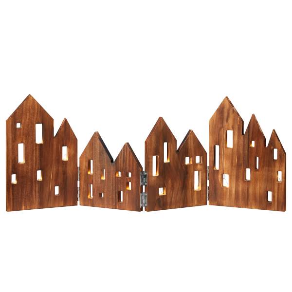 Oggetto decorativo View Pino massello - Marrone