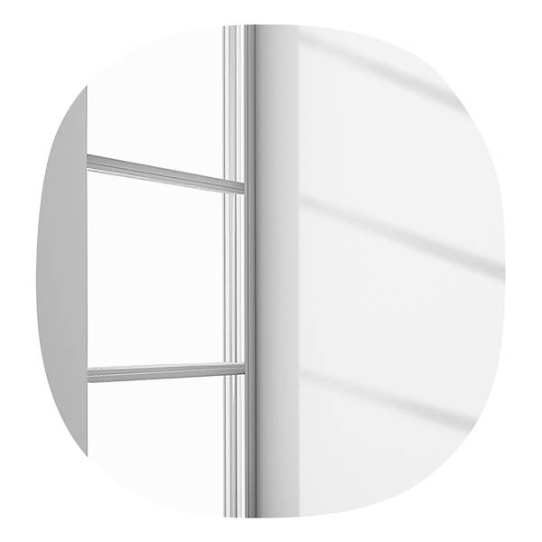 Badkamerset Cinner 4-delig plaatmateriaal op houtbasis - 190 x 180 x 45 cm