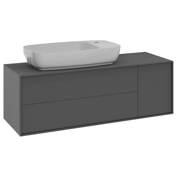 Badkamerset Cinner 4-delig plaatmateriaal op houtbasis - 190 x 180 x 45 cm