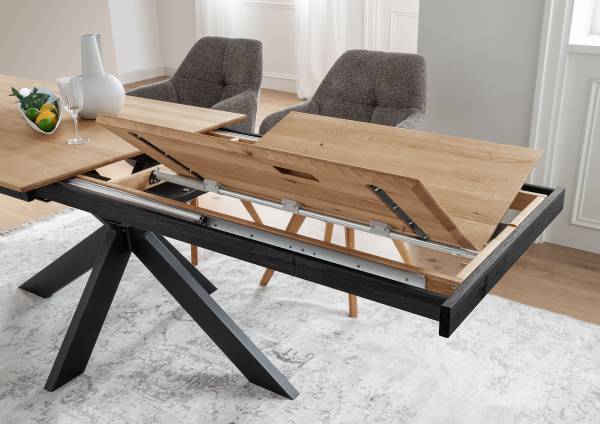 Ausziehbarer Esstisch Zuwe 180 x 100 cm