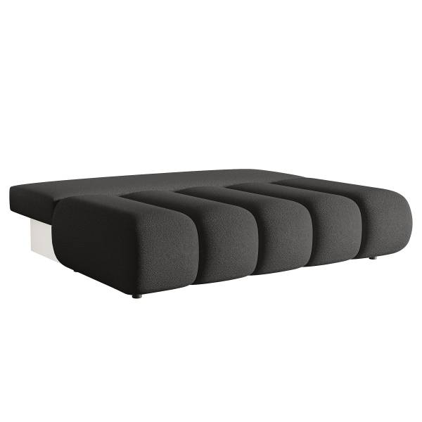 Divano letto Dandelino Mini Nero - Bouclé