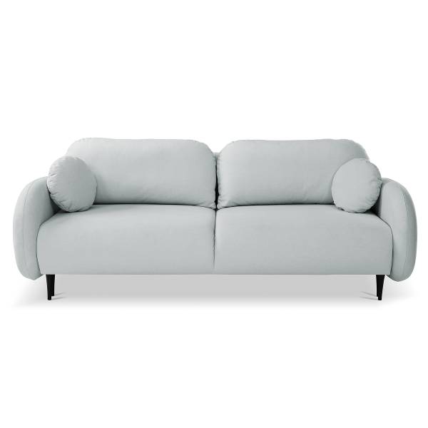 Divano letto Bafra Velluto Cassie: greige