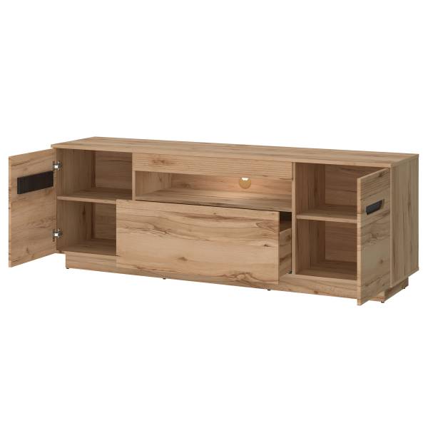 TV-Lowboard Boruga - 177 cm Eiche Dekor
