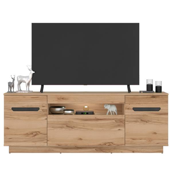 TV-Lowboard Boruga - 177 cm Eiche Dekor