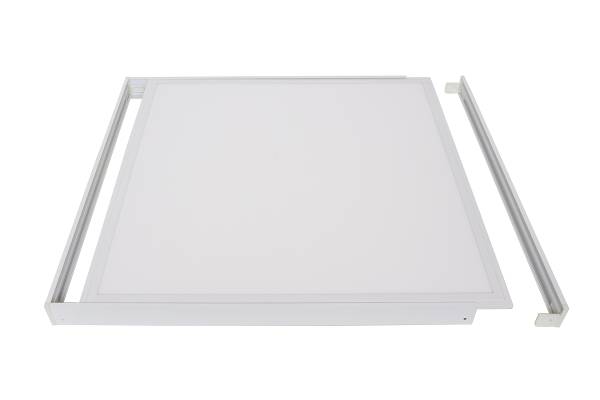 Set 10 cornici per lampada Lecom 10644 Alluminio - Bianco
