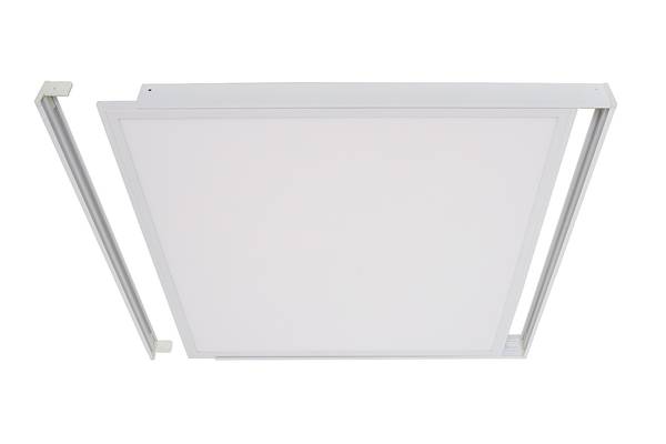 Set 10 cornici per lampada Lecom 10644 Alluminio - Bianco