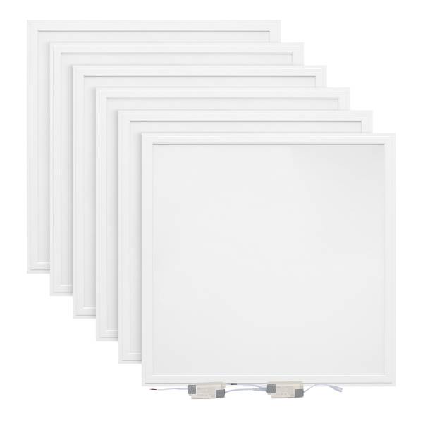LED-paneel Back-Lit 13621 62x62 6 st. polypropeen/aluminium - 1-lichts