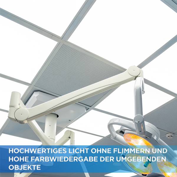LED-paneel Back-Lit 13621 62x62 6 st. polypropeen/aluminium - 1-lichts