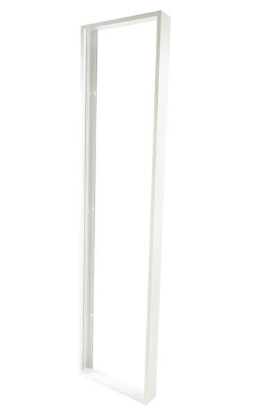 Aufbaurahmen Back-Lit 13843 6er-Set Aluminium - Weiß